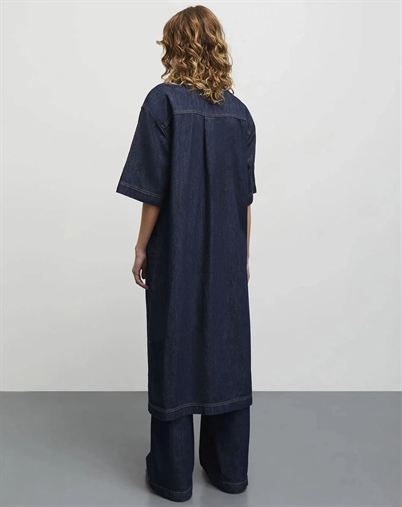 Violet Cosy Denim Kjole - Mads Nørgaard